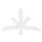 Ekena Millwork Alberta Architectural Grade PVC Gable Bracket, 48"W x 28"H x 4"D x 4"F, 14/12 Pitch GBP048X28X0404ALB00 - alternate 4